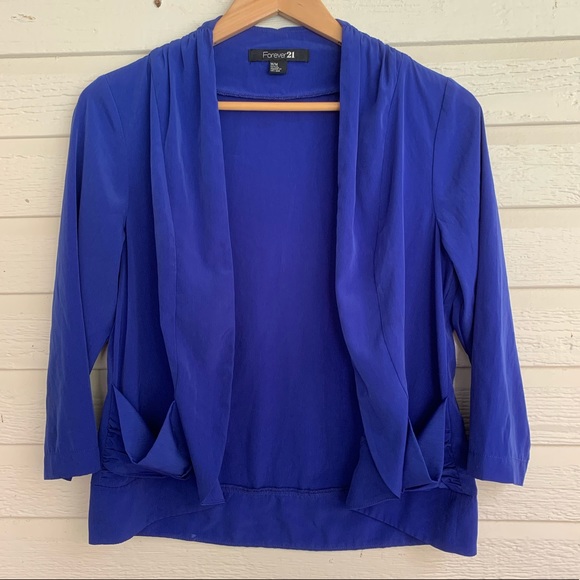 Royal blue lightweight jacket - Picture 1 of 6